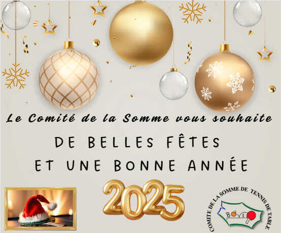 Bonnes fêtes !