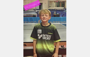 JEDRASZAK Thimothée de l'Amiens STT vainqueur en Benjamin