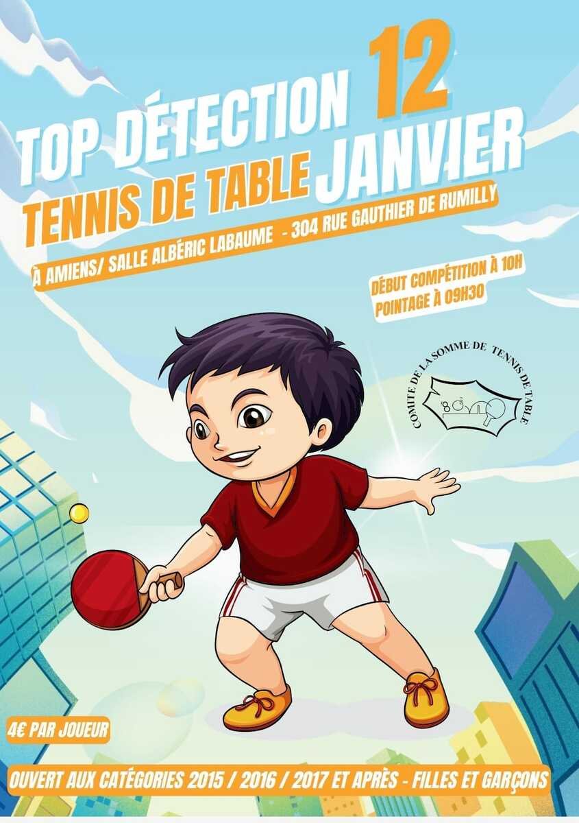 TOP détection Jeunes à Amiens