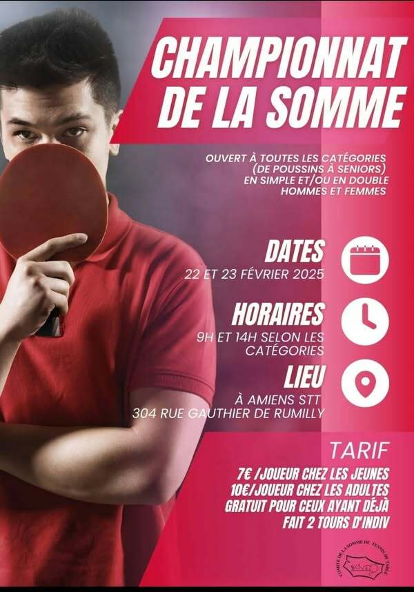 Championnat de la Somme Jeunes et Adultes