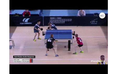 Chpt France BenjCad 201718 demi finale doubles benjamins
