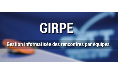 Nouvelle version de GIRPE